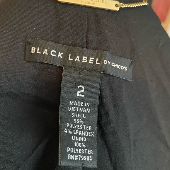 NWT CHICO’S BLACK LABEL ANIMAL PRINT COAT - Picture 8 of 8